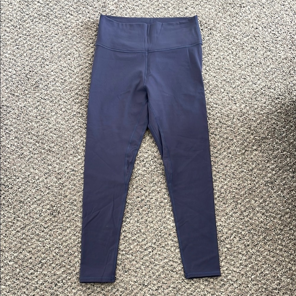Lululemon Grey Mid-Waist Leggings